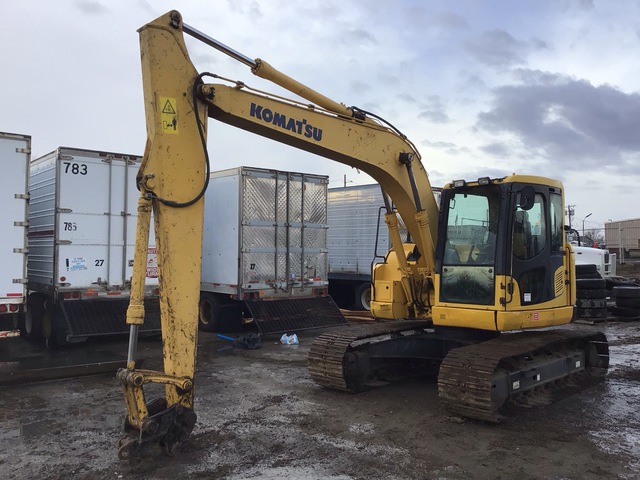 2012 Komatsu PC138USLC-8 Tracked Excavator