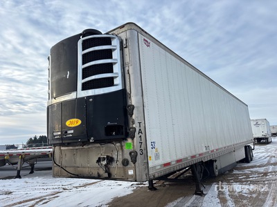 2019 Wabash 53 ft x 102 in T/A Refrigerated Trailer