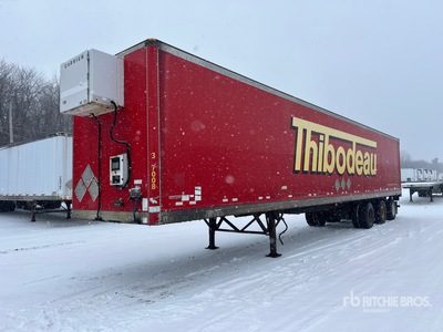 2007 Manac 53 Ft x 102 In Tri/A Heated Remorque fourgon