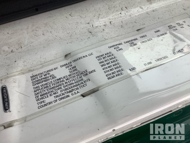 CAMIóN 2017 FREIGHTLINER