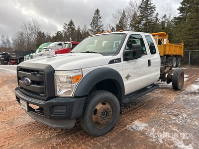 2014 Ford F-450 XL 4x4 Extended Cab Cab and Chassis (Inoperable)