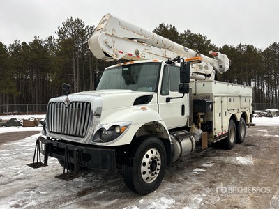 2015 Altec AN46F 46 ft on 2016 International 7500 6x4 バケツトラック