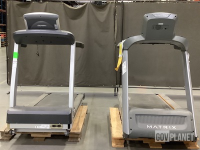 (1) Matrix Treadmill & (1) Life Fitness T3 Treadmill