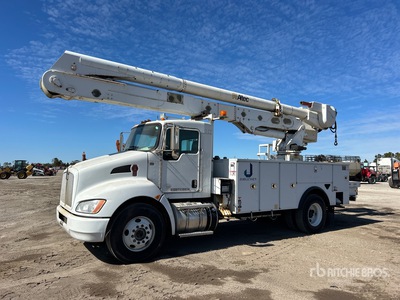 2016 Altec AA55E 56 ft on 2016 Kenworth T370 4x2 Camion à godets