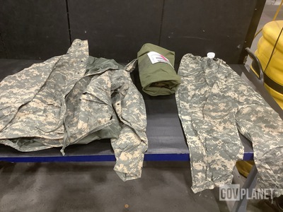 (67) Duffel Bags, (15) Wet Weather Trousers & Assorted Items