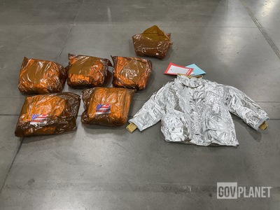 (6) Globe Gentex Fire Suit Jackets