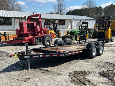 2023 MMDI 614SLTD 14 ft T/A E614H Equipment Trailer