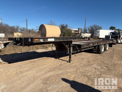 1989 Wisconsin 38 ft T/A Tilt Deck Trailer