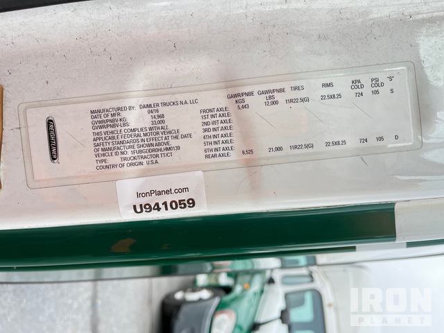 CAMIóN 2017 FREIGHTLINER