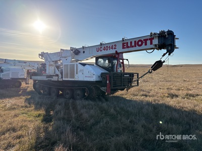 2021 PowerTraxx PT15 Rupsbandkraan w/2014 Elliott UC40142 40 ton