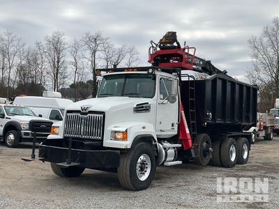 2014 Prentice 2124 Knuckle Boom on 2013 Western Star 4700SF 8x4 Grapple Truck