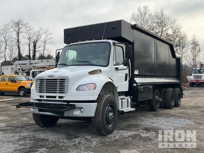2017 Prentice 2124 Articulated Boom on 2018 Freightliner M2 6x4 Grappleboom Debris Grapple Truck