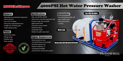 2026 suhivelee PW Skid-Mounted Laveur à pression (Unused)