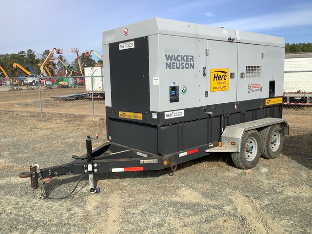 2017 Wacker Neuson G320 320 kVA Mobile Generator Set 2017 Wacker Neuson G320 320 kVA Mobile Generator Set