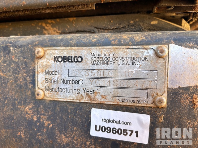 EXCAVADORA 2019 KOBELCO SK350LC10