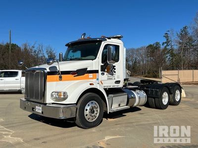 2019 Peterbilt 567 6x4 T/A Day Cab Truck Tractor