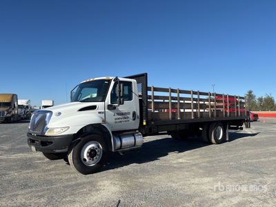 2020 International MV607 4x2 Flatbed Truck