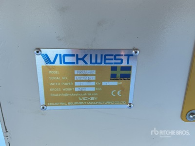 2025 Vickwest PRS36-60 36 in x 60 ft Portable Stacking Conveyor (Unused)