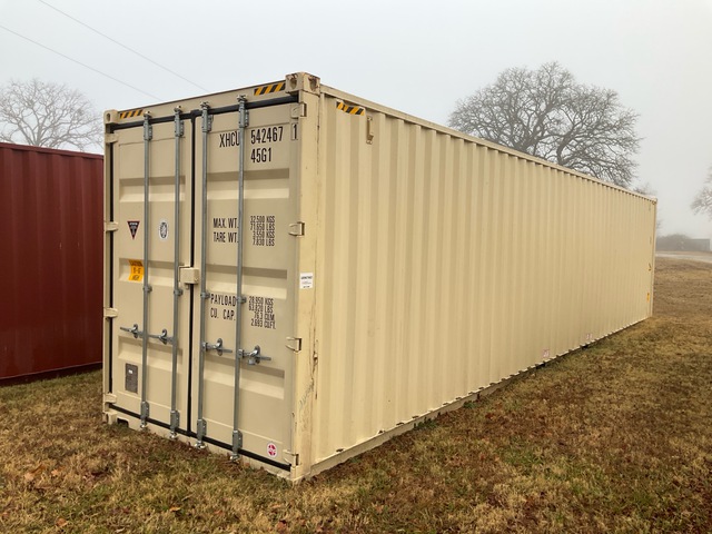2021   40 ft x 8 ft Storage Container with Hydroponic Plant Components