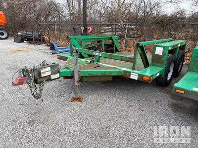2014 JLG 7610 10 ft T/A Ground Load Trailer