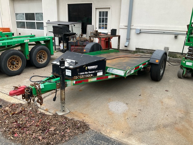 2019 Pratt EZ-1065S 10 ft S/A Ground Load Trailer