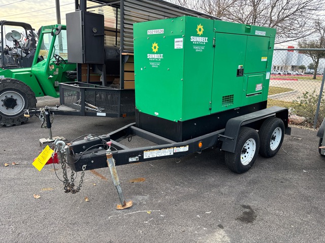 2019 Multiquip DCA-45SSIU4F 36 kW Mobile Generator Set