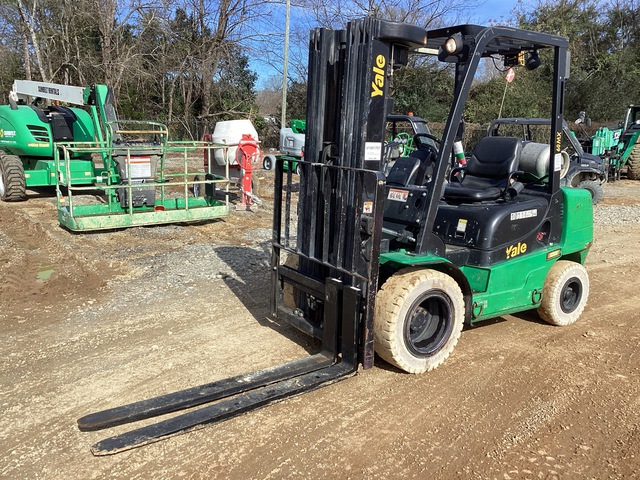 2018 Yale GTP060MX 4350 lb Rough Terrain Forklift