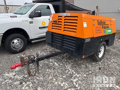 2012 Sullivan D185PJD 185 cfm Mobile Luchtcompressor (Inoperable)