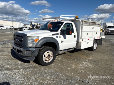 2016 Ford F-450 XL 4x2 Platte vrachtwagen