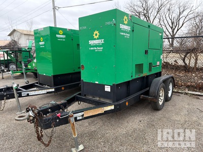 2014 MQ Power DCA70SSJU4ISG 70 kVA Mobile Generator set
