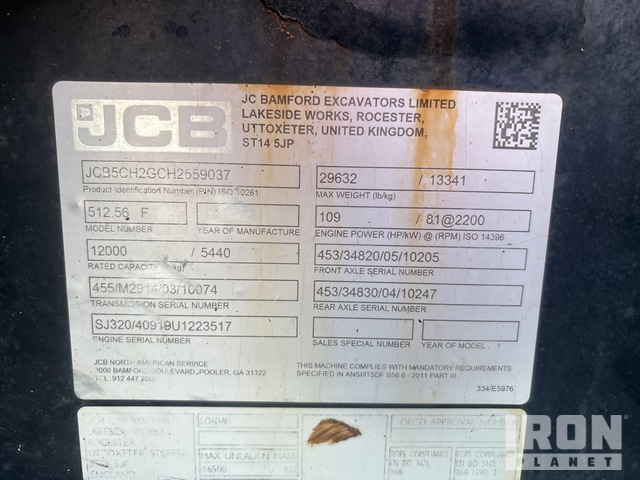 MANIPULADOR 2017 JCB