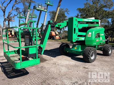 2017 JLG 450 AJ Series II 4WD Dual Fuel Knikarmhoogwerker