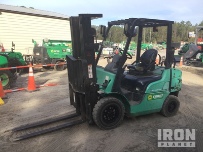 2014 Mitsubishi FG25N 4950 lb Pneumatic Tire Forklift