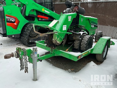 2019 Vermeer SC292 Walk Behind Stump Grinder w/2019 Vermeer TLR33 Trailer