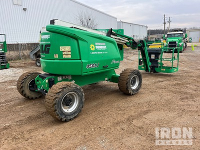 2017 JLG 450AJSII 4WD Diesel رافعة بذراع
