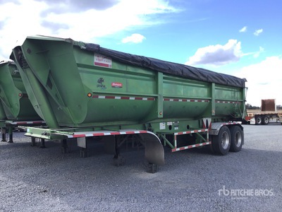 2019 Gallegos VT52 T/A Remolque de Volteo / End Dump Trailer