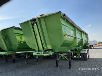 2019 Gallegos VT54 26 ft 10 in T/A Frameless Remolque de Volteo / End Dump Trailer