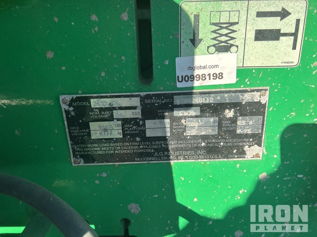 ELEVADOR TIJERA 2015 JLG 2632ES