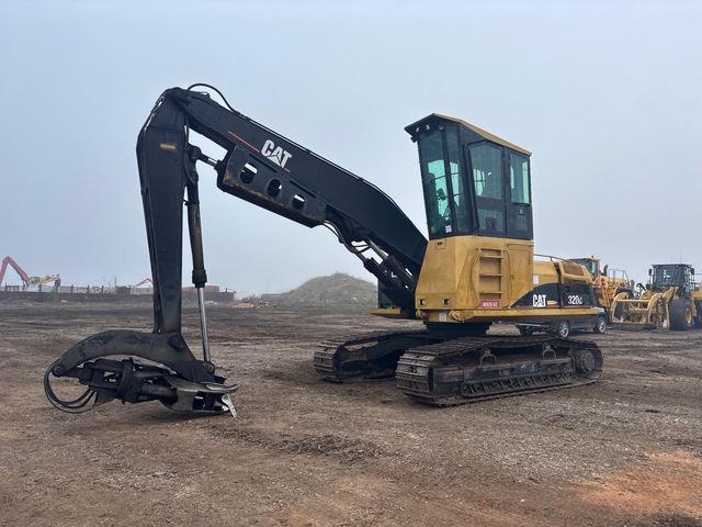 2007 Cat 320C LL Heel Boom Log Loader