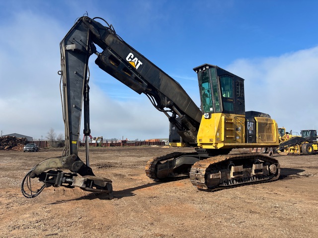2014 Cat 568LL Heel Boom Log Loader