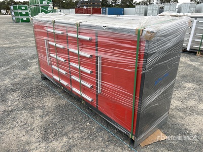 Suihe 2200 mm 10-Drawer Panca da Lavoro (Unused)