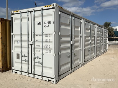 2025 40 ft High Cube Multi-Door Storage Container