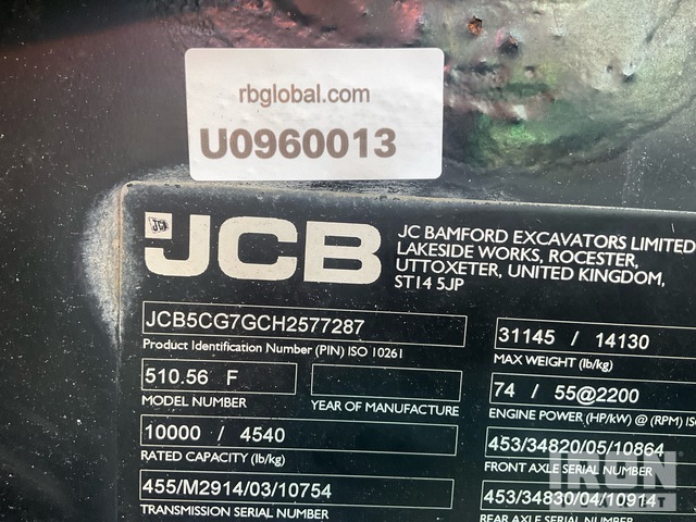 MANIPULADOR 2017 JCB