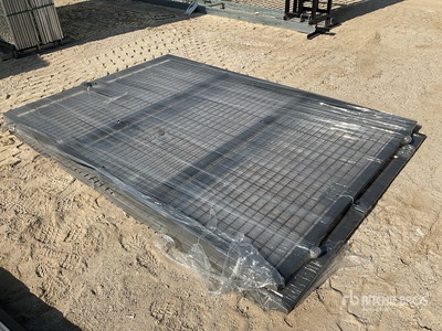 Suihe x 6 m Bi-Parting Oprit Poort (Unused)