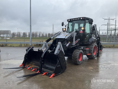 2026 HEXL 420X Super Retro 4x4 Backhoe Loader (Unused)