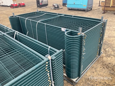 Quantity of (28) 2026 suhivelee SP10-S-28 10 ft Powder Coated Vee Paneel (Unused)