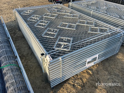 Quantity of (25) 2026 suhivelee SF-D-25 10 ft x 6 ft Chain Link Valla (Unused)