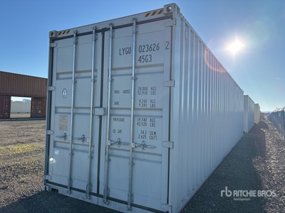 2026 40 ft High Cube Multi-Door Storage Container