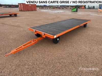 2021 Aanhangers 60-1 T/A Remorque Remorque pour équipement