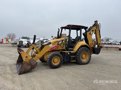 2017 Cat 420 F2 4x4 لودر خلفي